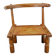 Ancienne et authentique chaise baoulé baule akan - côte d'ivoire