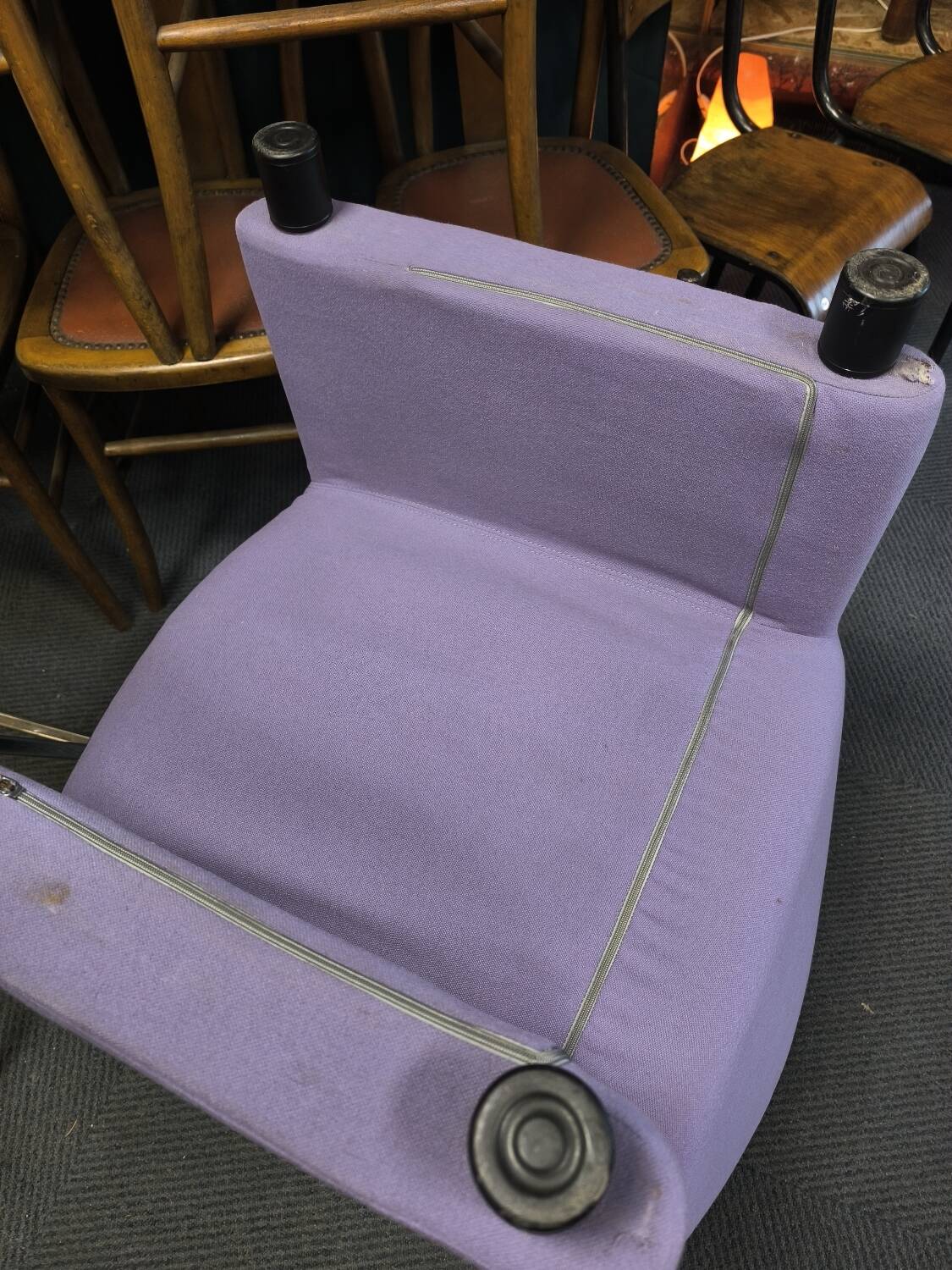 Pair of Arfa armchairs circa 1980