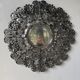 Vintage Mexican metal large mirror