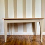 Solid wood dining table