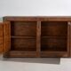 Chinese buffet high in carved pine with geometric panels – Gansu, circa 1930