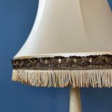 Table lamp with marble base