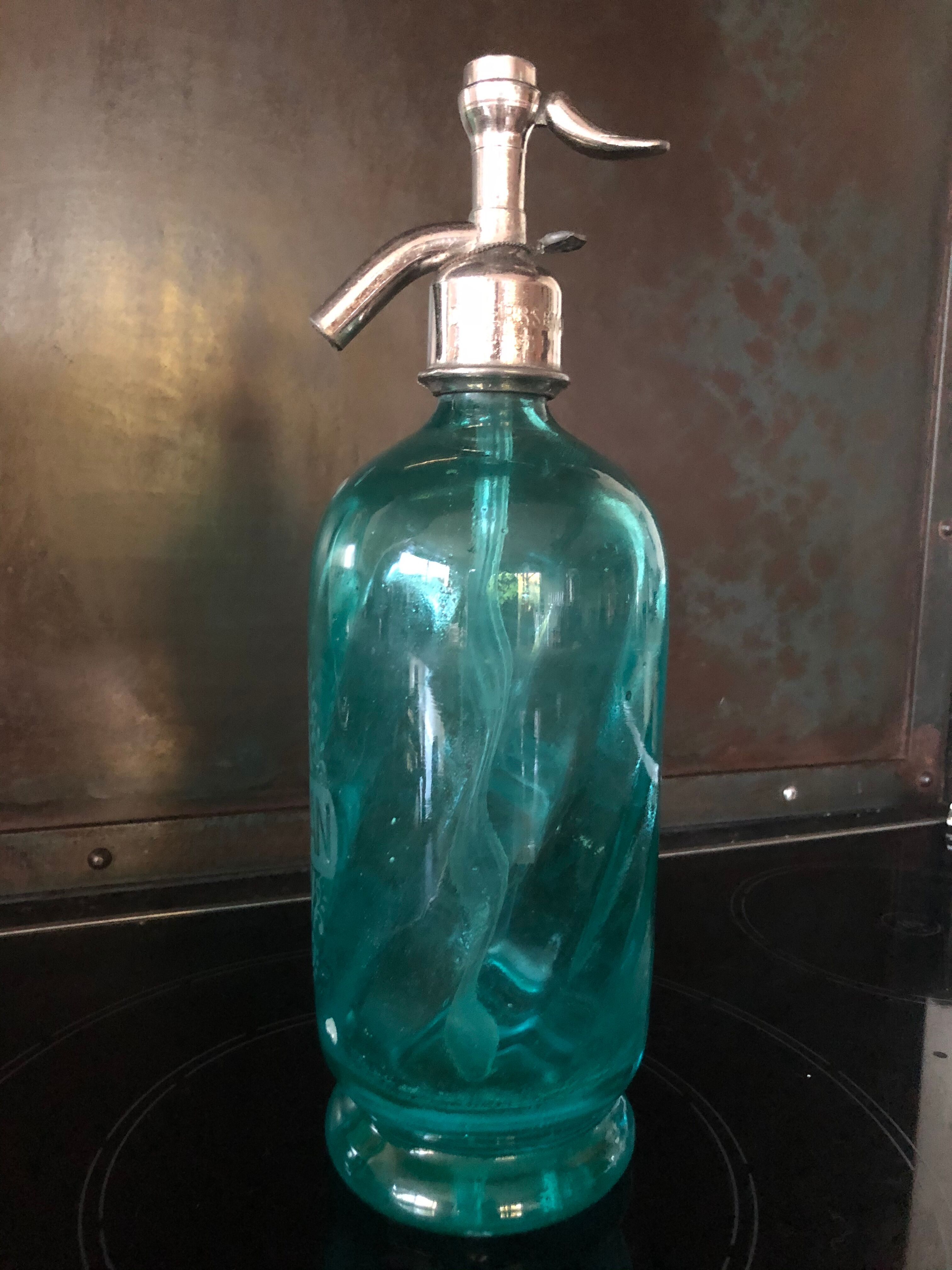 Ancien siphon à eau de Seltz