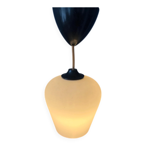 Petite suspension en - opaline tulipe
