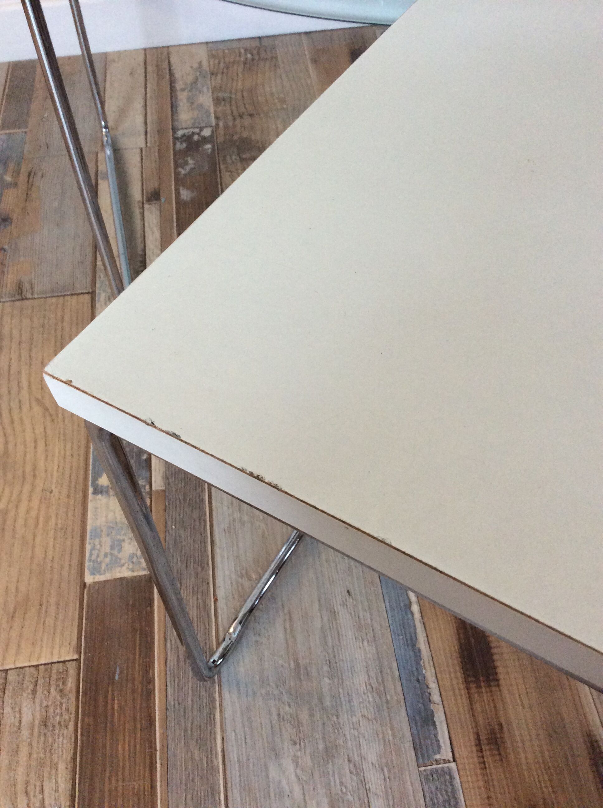 Pair of vintage pull-out tables from the 70s
