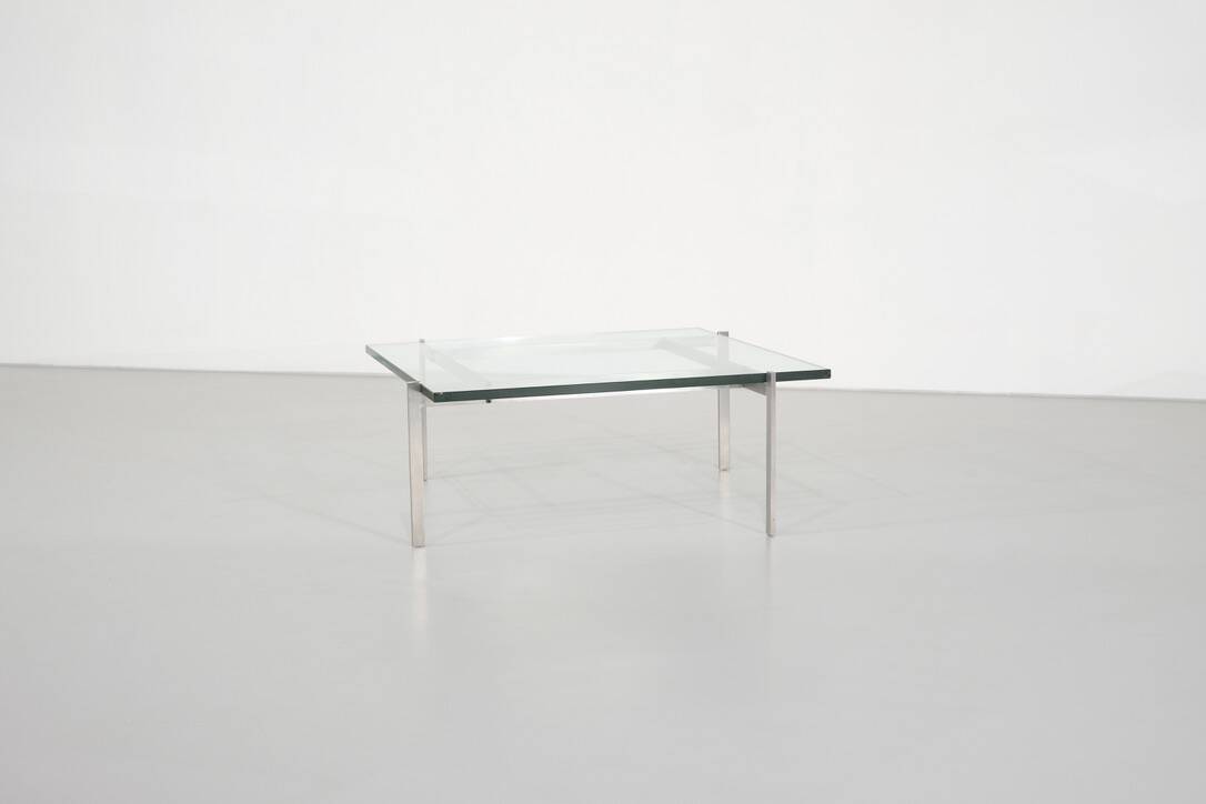 Table basse PK61 par Poul Kjaerholm pour Fritz Hansen. Danemark, 1956.