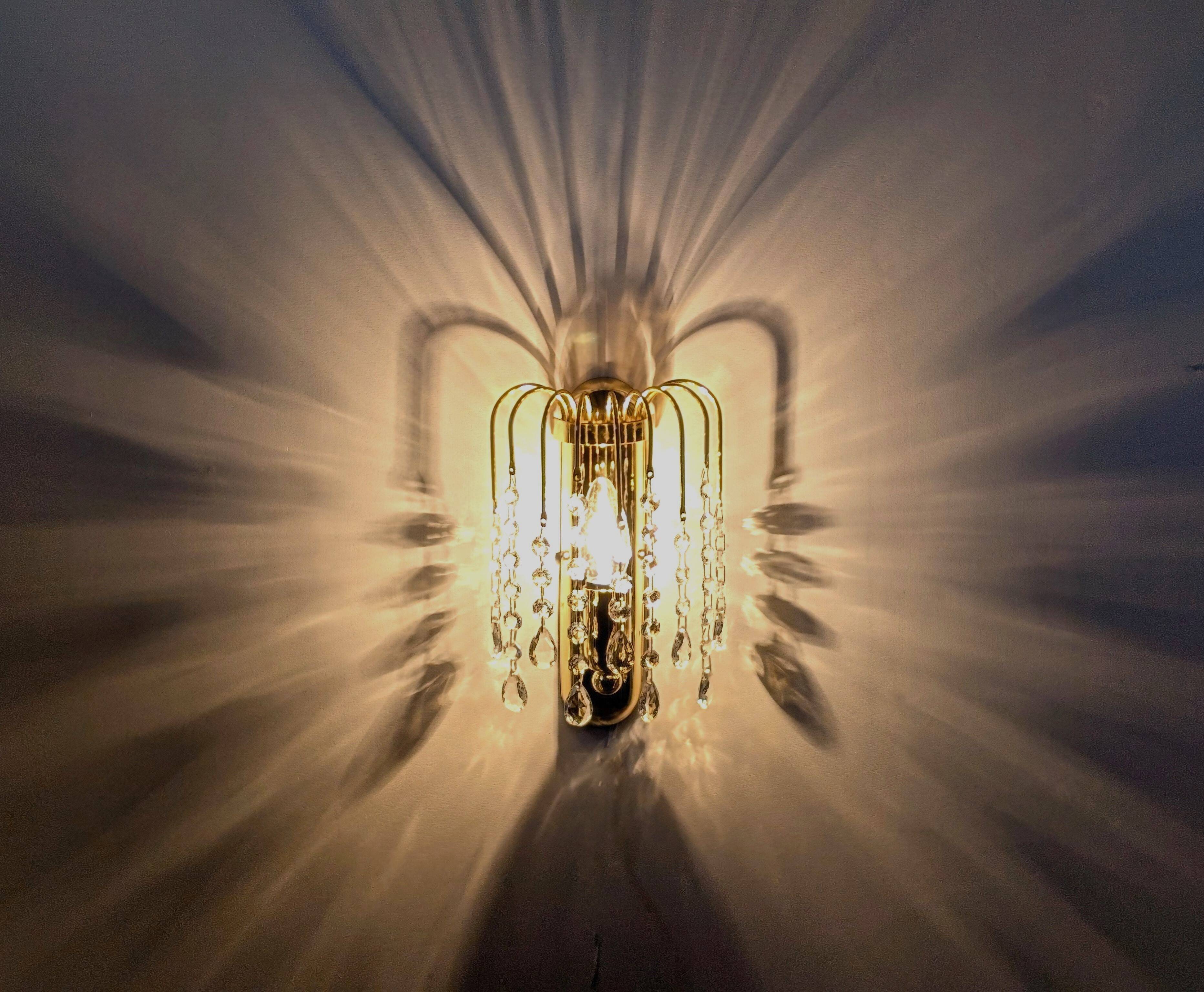 Pair of Italian wall lights