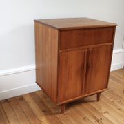 Scandinavian hi-fi furniture in teak 1960