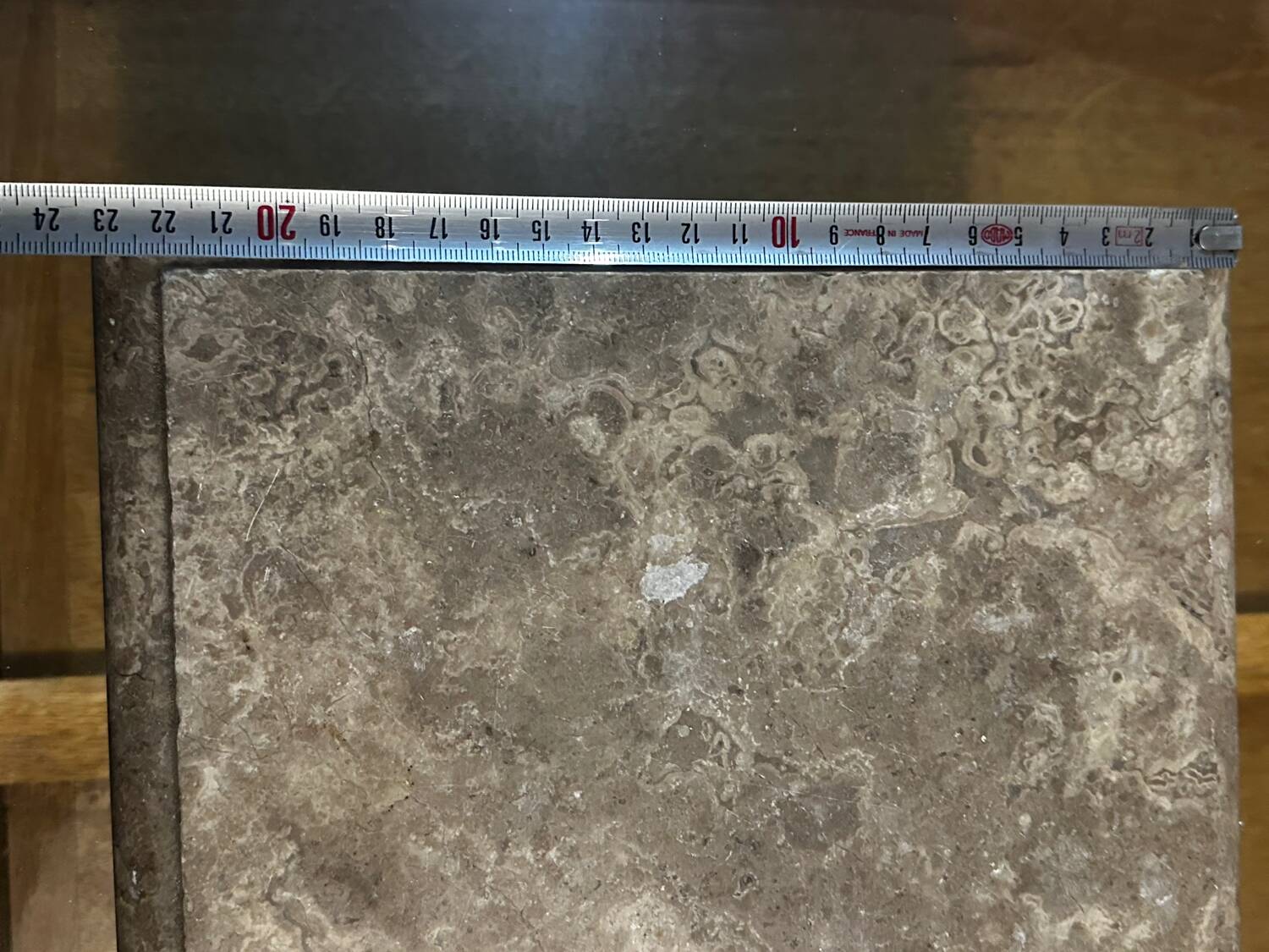 Trivet, base in ancient marble