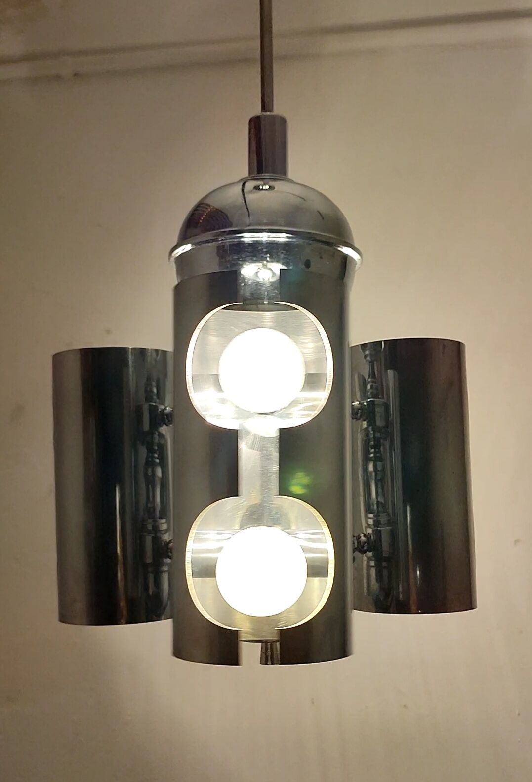 Ceiling lamp "Space Age". France 1970s.