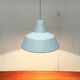Modern Danish enamel pendant lamp from the mid-century by Louis Poulsen, 1960s.