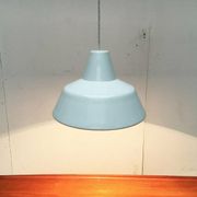 Modern Danish enamel pendant lamp from the mid-century by Louis Poulsen, 1960s.