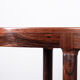 Table de repas, ovale, extensible, Danoise en Palissandre, Harry Østergaard