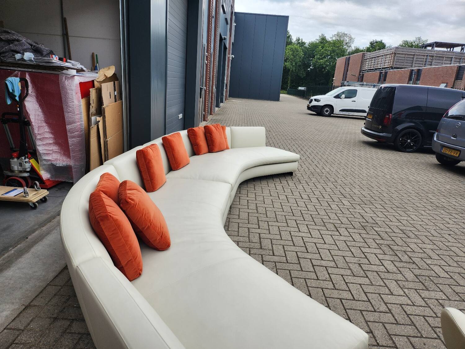Minotti - Seymour sofa + Jensen fauteuil by Rodolfo Dordoni (new)
