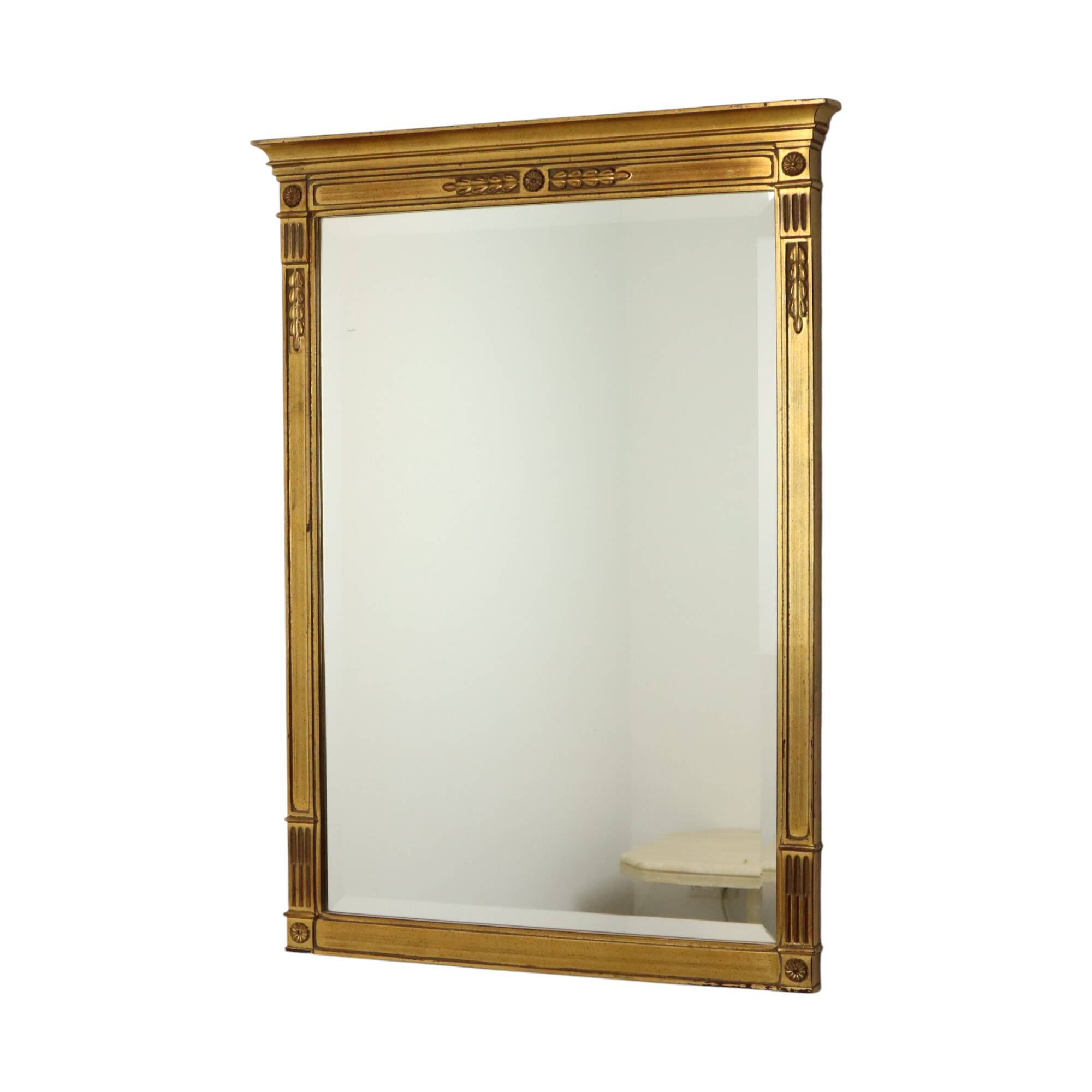 Miroir Vintage Deknudt Doré Style Empire Doré 102cm