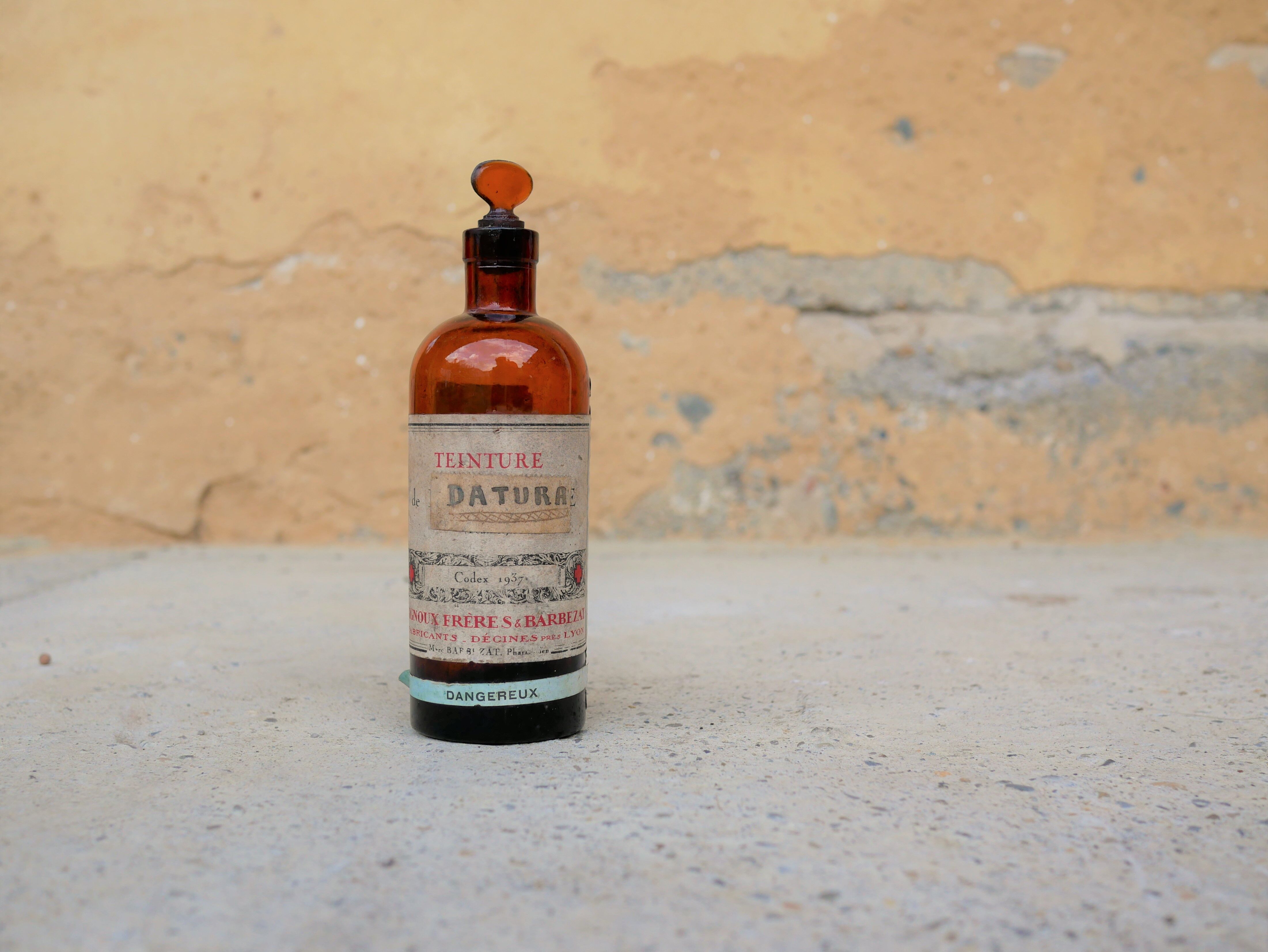 Vintage apothecary bottle