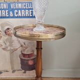 Louis XVI style mahogany tripod pedestal table