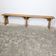 Large farmhouse bench in pine