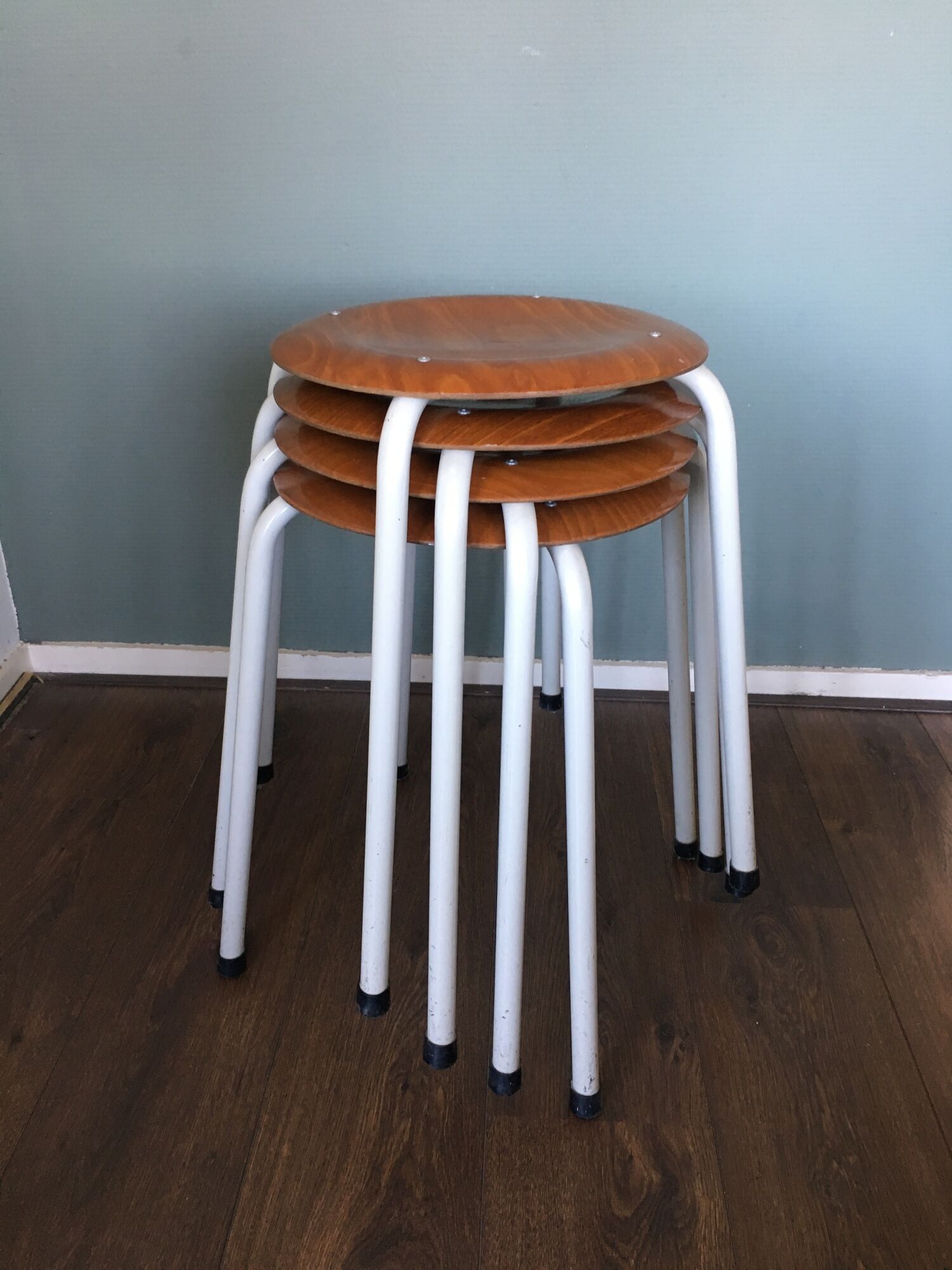 4 industrial stools from Marko, from the 1960s