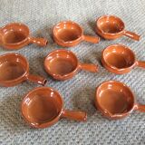 Series of 8 ramekins