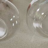 Crystal pitcher and carafe