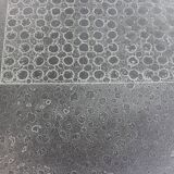 German design etched metal coffee table by Heinz Lilienthal