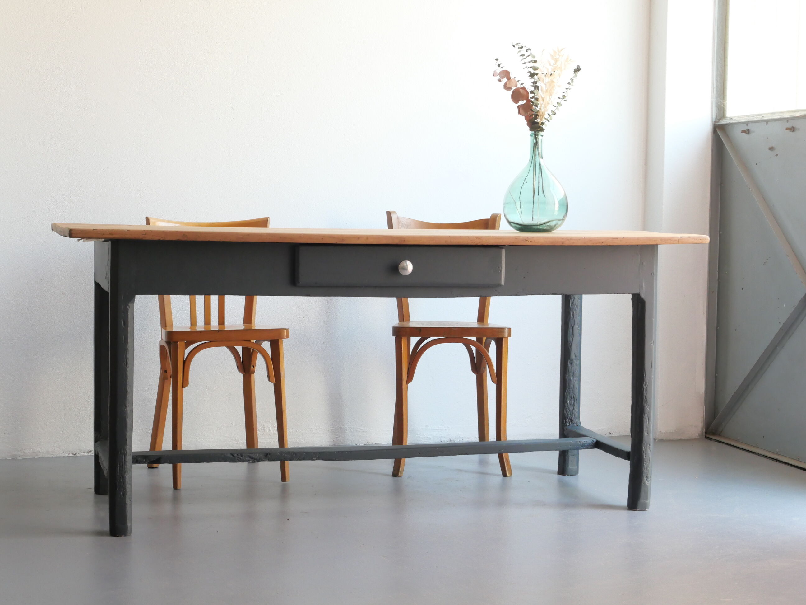 Very old farmhouse table