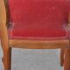 Pair of Chair Napoleon III period mahogany late XIXth