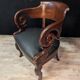 Fauteuil Empire en acajou