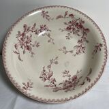 Gien porcelain serving dish, Normandy Flowers model