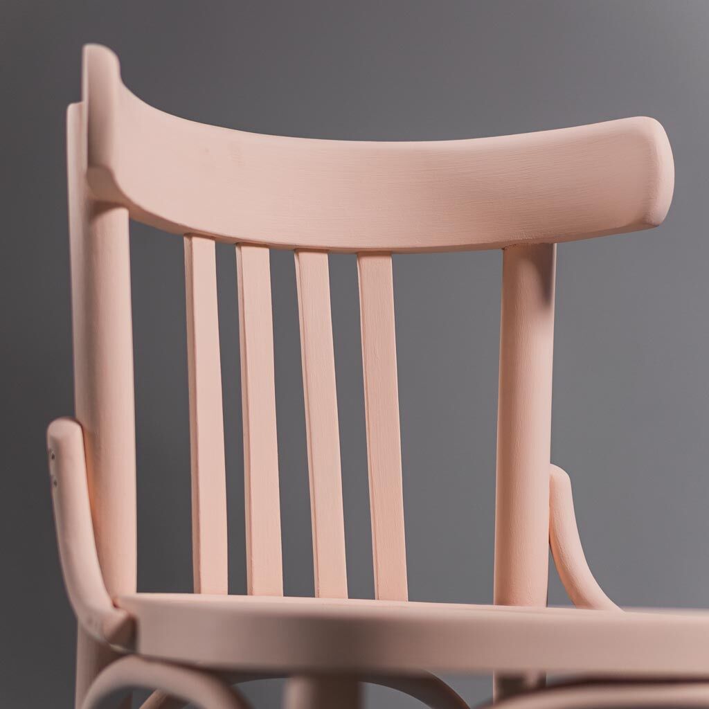 Set of 4 chairs in multicolor 50s vintage modern wood