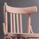 Set of 4 chairs in multicolor 50s vintage modern wood