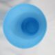 Vase en opaline bleue
