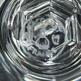 2 champagne glasses stamped Baccarat - Service Austerlitz