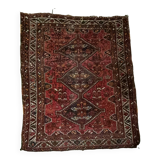 Ancien tapis en laine fait main