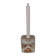 Bohemian crystal candle holder Rudolf Jurnikl for Rudolfova 60'S