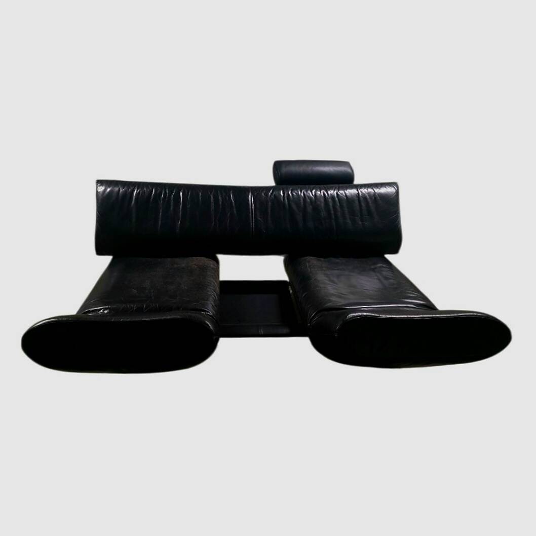 Iconic Sede DS-140 Sofa (Black) – Circa 1980
