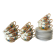 Fine mother-of-pearl and floral porcelain cups, Japan