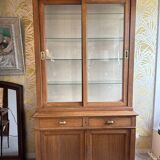 Oak display case