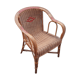 Vintage rattan armchair