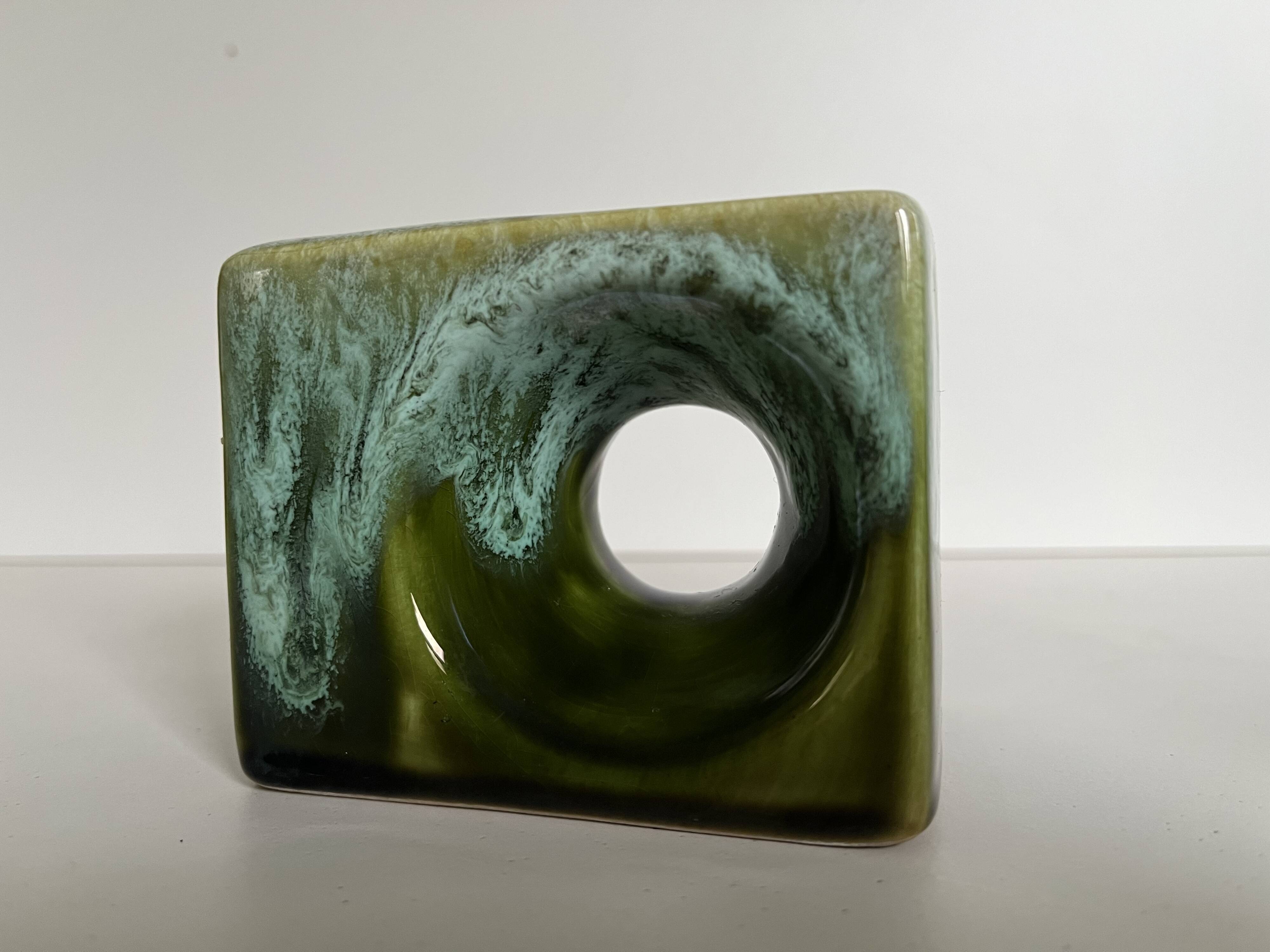 Cube shaped vase