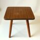 1950s Small wooden side table - plant stand - Vintage