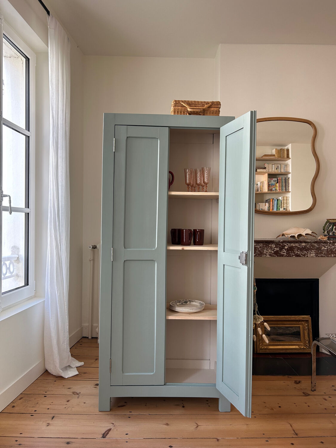 Renovated Parisian Wardrobe