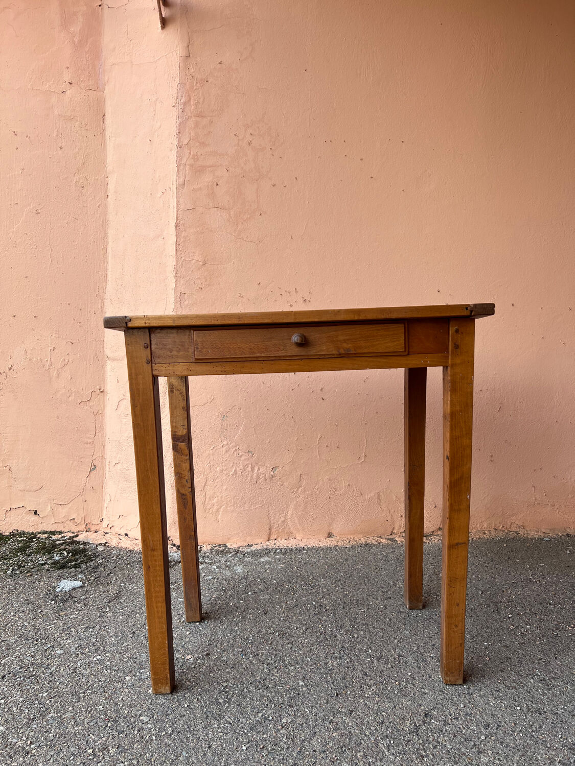 Small wooden table