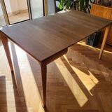 Solid oak dining table