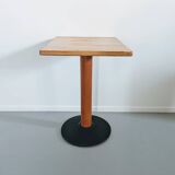 Wooden bistro table