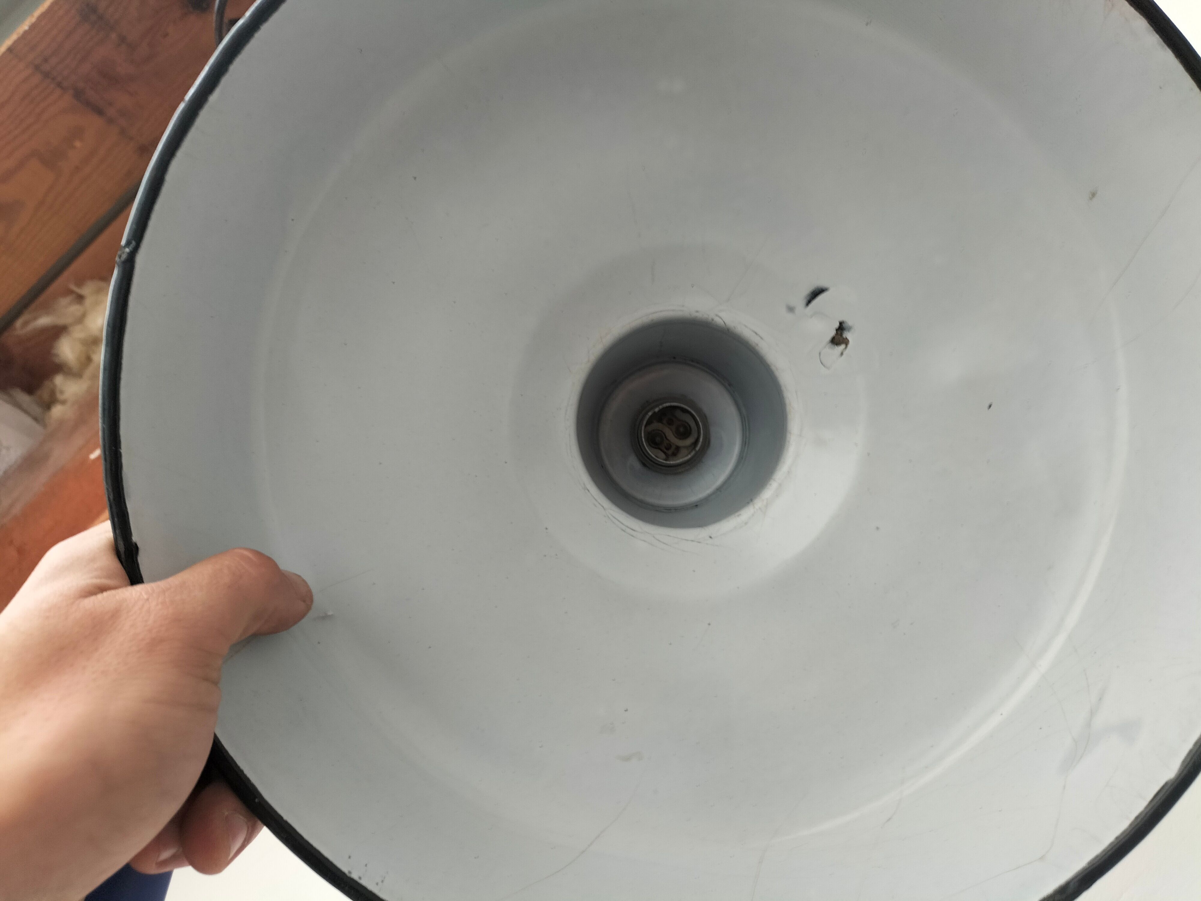 Pair of antique lamps