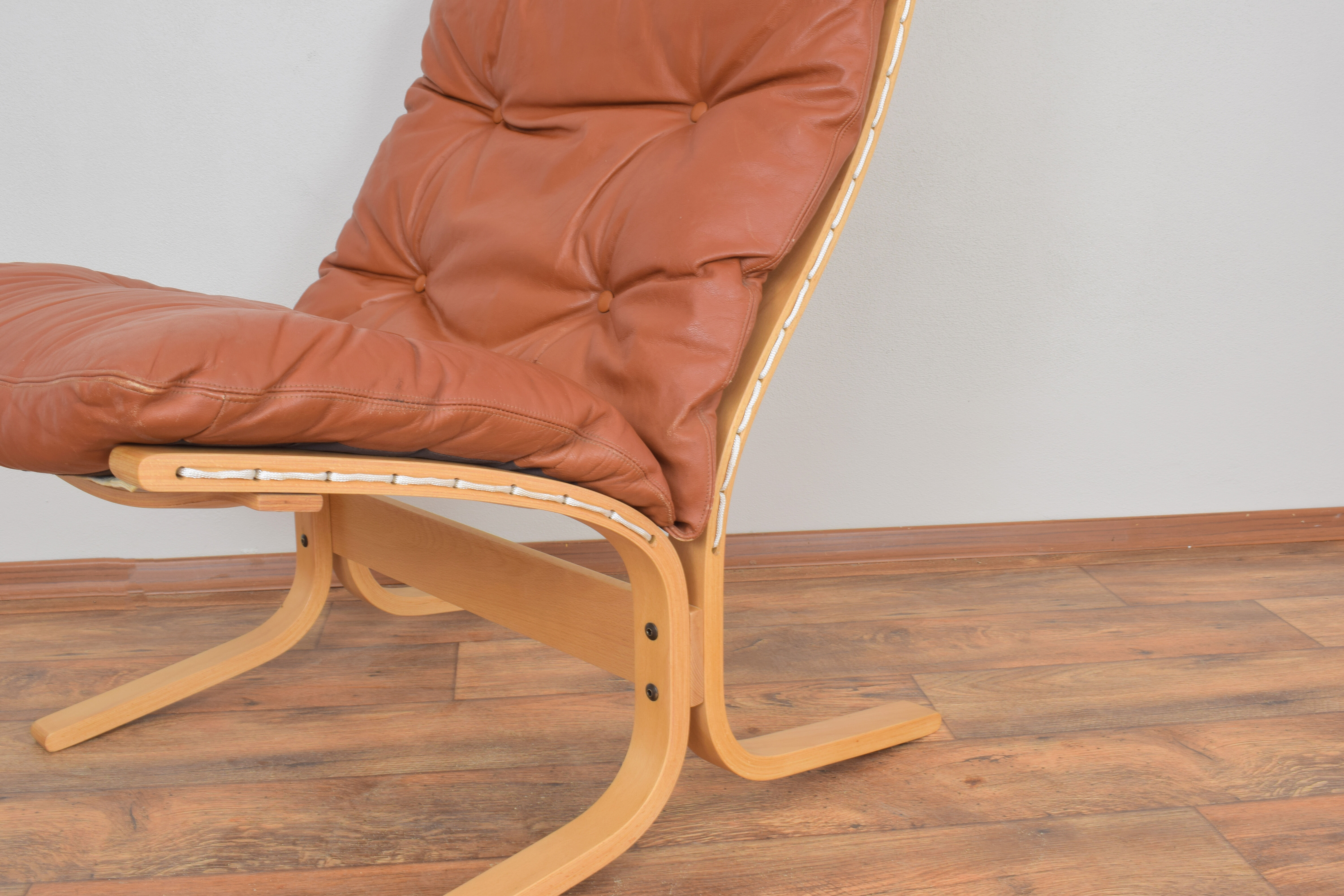 Norwegian Siesta Lounge Chair & Ottoman by Ingmar Relling for Westnofa