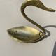 Empty pocket in the shape of a swan Brass Vintage Year 60