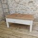 Distressed drawer coffee table, country farmhouse.